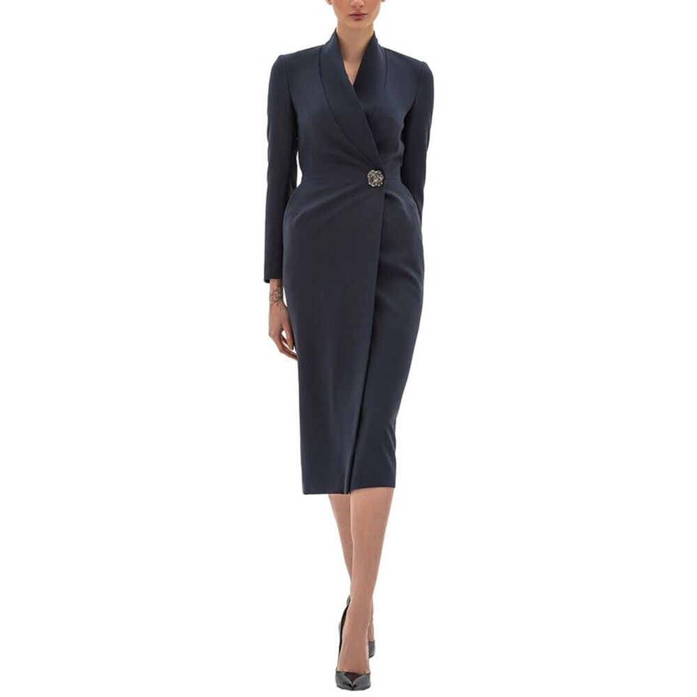 Bgl Womens Midi Dress, Grey